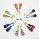 グラデーションドロップピアス/イヤリング