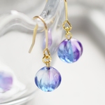 飴粒 blueberry ピアス/イヤリング