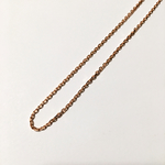 ピンクゴールドのチェーン【50㎝】ハンドメイド素材・資材/金具