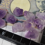 《気まぐれセール10個セット現物売り♪》天然アメジストシード♪チベット産紫水晶♪No.00554