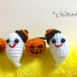ハロウィン＊カボチャとおばけのヘアゴム