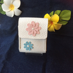 レザー花のタバコケース