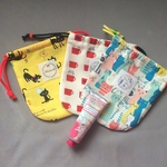 【c様オーダー品】ume＊mew ミニ巾着（3枚セット）