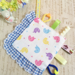 ❤️再販2❤️カシャカシャおもちゃ   レース♡ハートのビーズ付き