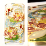 genjyu様専用ページ　鯉と蓮の花