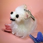 ペットをストラップに！（マロンちゃん）
