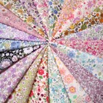 【再販】ぜ～んぶ花柄　カットクロス　15×15cm　20枚　