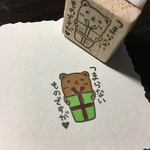 プレゼント 消しゴムはんこ