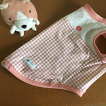 コーギー用タンク**ギンガムチェック　ピンク