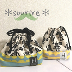 ロボット☆お弁当袋 コップ袋 男の子 入園 入学 