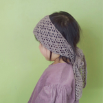 リネンのヘアバンドꗯ*。