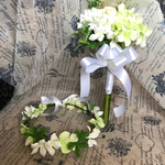 お子様用ブーケ&花冠