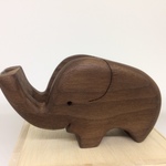 銘木テープカッター　ゾウさん（小）