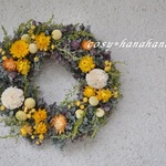 たんぽぽ花咲きwreath
