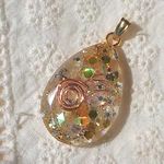 金運強化！～夕波～オルゴナイト・ペンダント