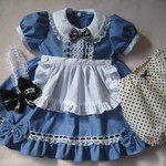 90サイズ＊オリジナル＊アリス服5点セット＊シェリーメイとお揃い