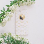 vintage white mosaic ハード ケース iphone6 / 6s 7
