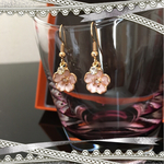 🌸桜モチーフのシンプルモテピアス🌸