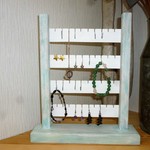 ※　ピアス＆アクセサリースタンド（S字フック付き）※