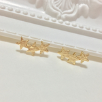 ＊3star＊ピアスorイヤリング