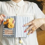 sweetな時を刻むブックカバー：Mon temps précieux