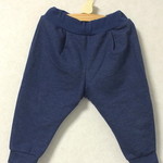 デニムニット　タックサルエルパンツ　90cm