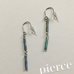 ダブルツイストピアス 送料無料