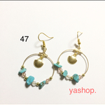 ターコイズ♡シェルピアス