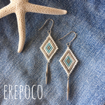 ネイティブメタルバーイヤリング・ピアス／Summer Silver