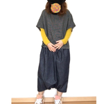 ロングスカート？いいえパンツです！