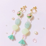 pastel bouquet （イヤリング/ピアス/樹脂ピアス）