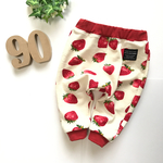 ＊90size＊あんよすっきりクロップドパンツ  いちごいっぱい
