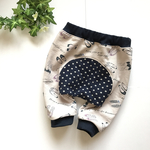 ＊80size＊やわらかクロップドモンキーパンツ　  バレエシューズ