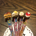 ケーキバイキング鉛筆🍰4本セットA