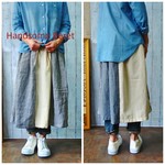 ☆再販☆重ね履くスカート【コットンパッチワーク】