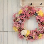 春リース＊大人ピンク