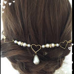 再販♡バックカチューシャ ☆ハート☆
