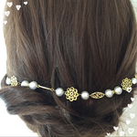 再販♡バックカチューシャ  ☆フラワー☆
