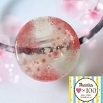 再販2。桜のヘアゴム(クリア)