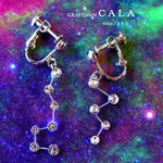 【北斗七星＆カシオペア】小クリスタル・イヤリングorピアス
