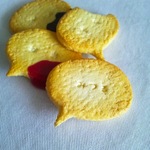 【送料無料！】お名前クッキーのブローチ【受注生産】