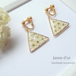 お花づくしのイヤリング／ピアス