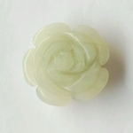 翡翠の薔薇　帯留め【最終販売】