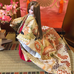 技術賞帯 源氏絵巻風着物⑥ 4点セット  リカちゃん、ジェニーちゃん、ネオブライス
