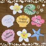 結婚式＊ウエディング＊フォトプロップス＊ミニサイズ＊summer❤貝殻プロップス