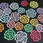 再販＊【送料無料】ダイカット🌹ローズ25枚🌹クラフトパンチ＊