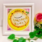 Kさまご予約品 原画 かわいい癒しアート お月様としずくちゃん No.23