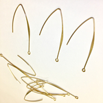 U字ピアス金具53ミリ