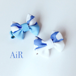 青空リボンのヘアクリップ for KIDS&BABY