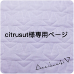 citrusut様専用ページ